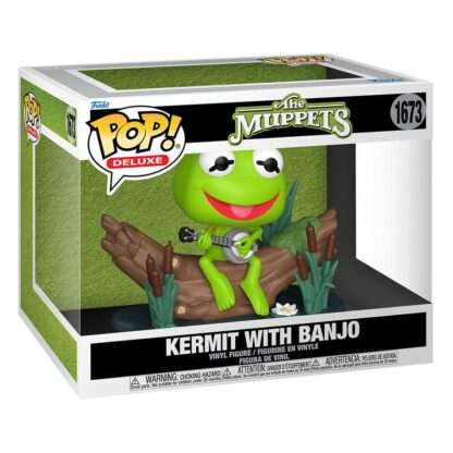 The Muppets POP! Deluxe Vinyl Figur Kermit with Banjo 9 cm – Bild 2