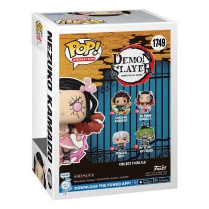 Demon Slayer: Kimetsu no Yaiba POP! Animation Vinyl Figuren Nezuko(Demon Form) 9 cm  - Beschädigte Verpackung – Bild 3