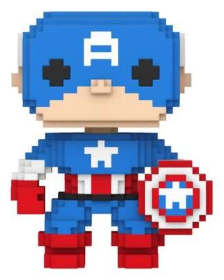 Marvel POP! 8-Bit Vinyl Figur Captain America 9 cm