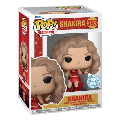 Shakira POP! Rocks Vinyl Figur Shakira(Super Bowl) (Metallic) 9 cm – Bild 2