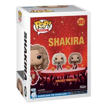 Shakira POP! Rocks Vinyl Figur Shakira(Super Bowl) (Metallic) 9 cm – Bild 3