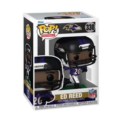 NFL: Legends POP! Sports Vinyl Figur Legends- Ed Reed(Ravens) 9 cm – Bild 2