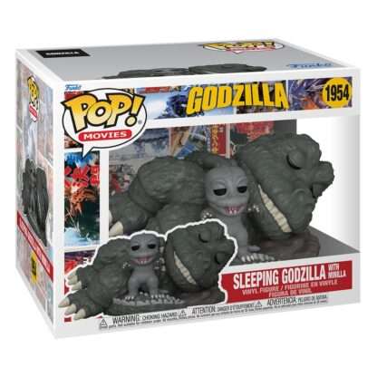 Godzilla Super Sized POP! Movies Vinyl Figur Sleeping Godzilla with Minilla 15 cm – Bild 2