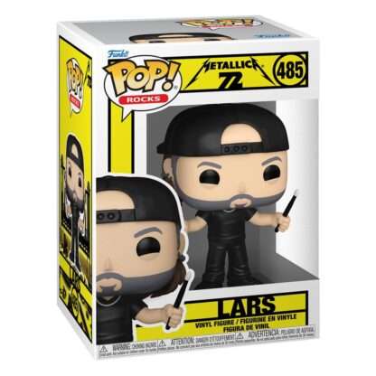Metallica POP! Rocks Vinyl Figur Lars (72 Seasons) 9 cm – Bild 2