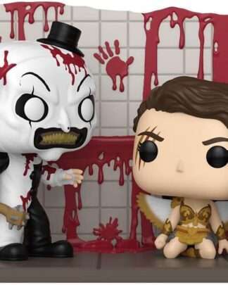 Terrifier 2 POP Moments Vinyl Figuren Art vs Sienna 9 cm