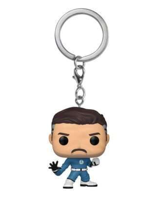 The Fantastic Four: First Steps POP! Vinyl Schlüsselanhänger 4 cm Mister Fantastic Display (12) - Beschädigte Verpackung