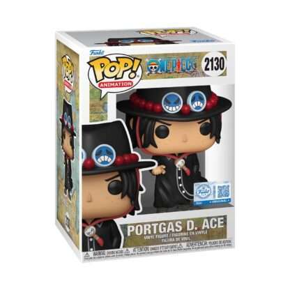 One Piece POP! Animation Vinyl Figur Portgas D. Ace Intro *Exclusive Edition* 9 cm – Bild 2