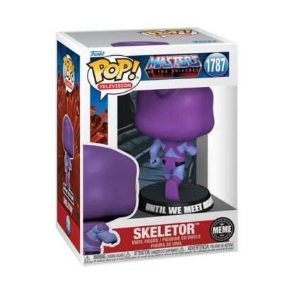 Masters of the Universe POP! Animation Vinyl Figur Meme - Skeletor Running Away 9 cm – Bild 2