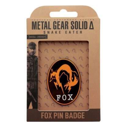 Metal Gear Solid Delta Ansteck-Pin Fox Limited Edition – Bild 3