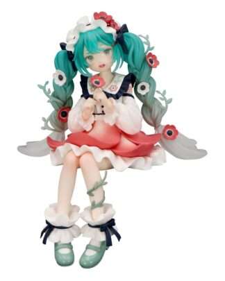 Hatsune Miku Noodle Stopper PVC Statue Hatsune Miku Flower Fairy Anemone 14 cm     - Beschädigte Verpackung