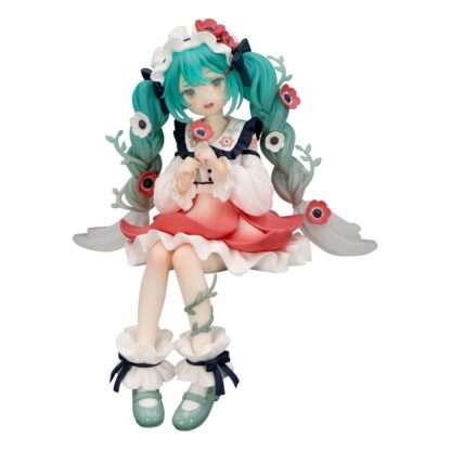Hatsune Miku Noodle Stopper PVC Statue Hatsune Miku Flower Fairy Anemone 14 cm     - Beschädigte Verpackung
