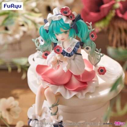 Hatsune Miku Noodle Stopper PVC Statue Hatsune Miku Flower Fairy Anemone 14 cm     - Beschädigte Verpackung – Bild 4