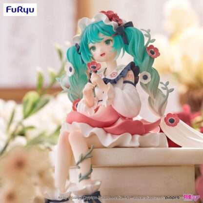 Hatsune Miku Noodle Stopper PVC Statue Hatsune Miku Flower Fairy Anemone 14 cm     - Beschädigte Verpackung – Bild 5