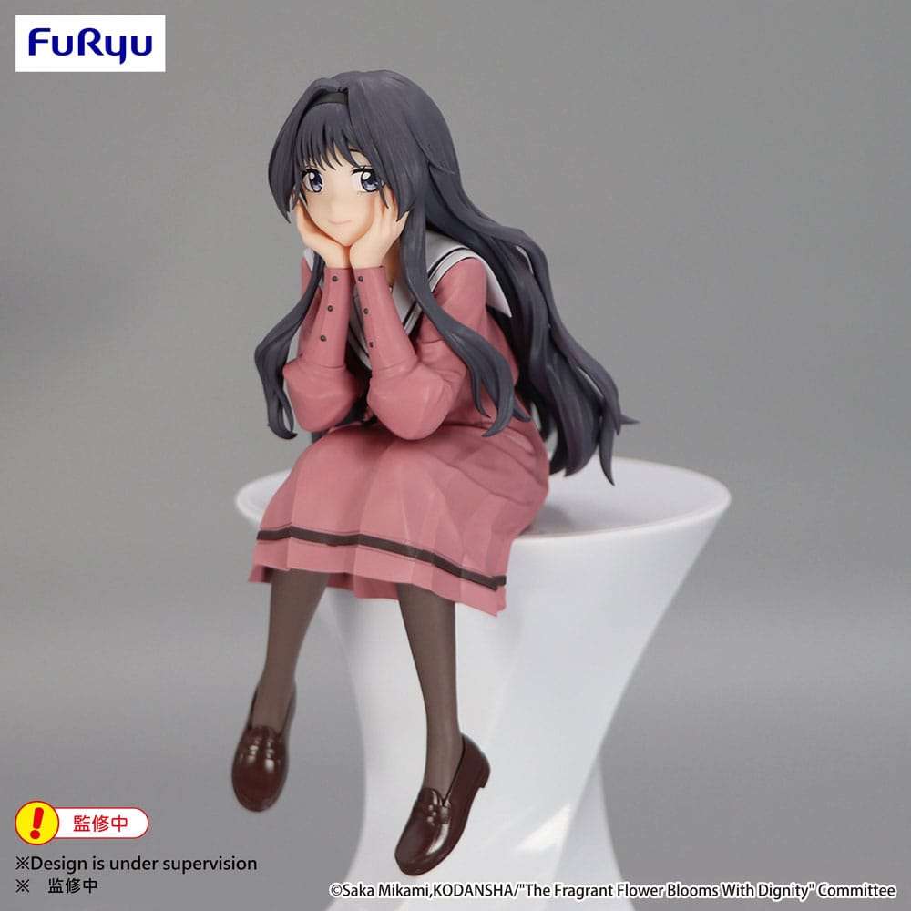 The Fragrant Flower Blooms With Dignity Noodle Stopper PVC Statue Kaoruko Waguri 14 cm