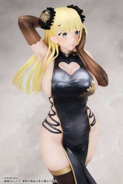 Original Character Statue 1/7 China Girl Black Ver. Illustrated by Oekakizuki 20 cm – Bild 2