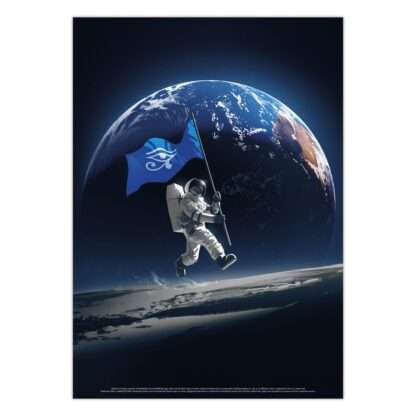 Humankind Poster Glow in the Dark Astronaut – Bild 2
