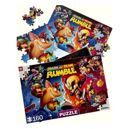 Crash Bandicoot Kids Puzzle Rumble Heroes (160 Teile) – Bild 2