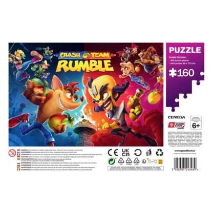 Crash Bandicoot Kids Puzzle Rumble Heroes (160 Teile) – Bild 3