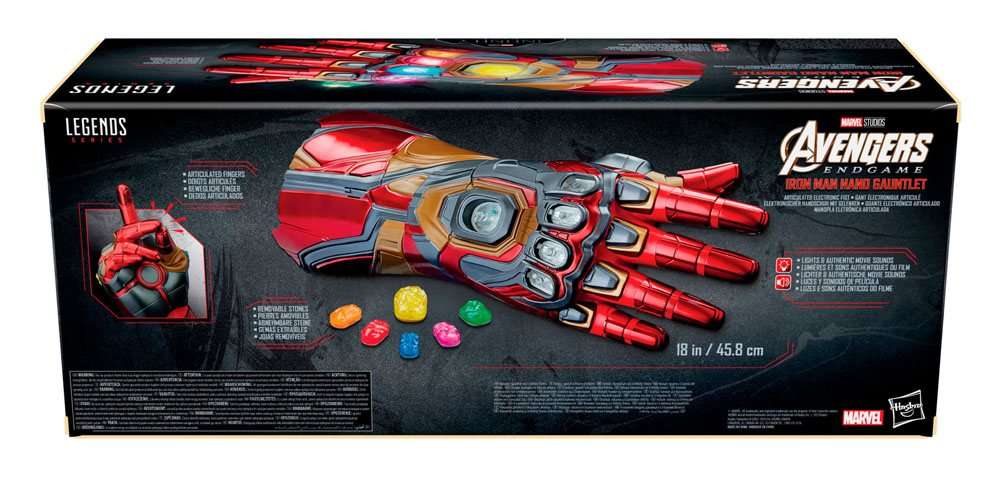 Marvel Legends Series Elektronischer Handschuh Iron Man Nano Gauntlet – Bild 11