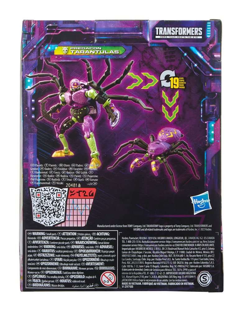 Transformers Generations Legacy Deluxe Class Actionfigur 2022 Predacon Tarantulas 14 cm – Bild 9