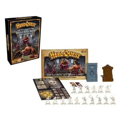 HeroQuest Brettspiel-Erweiterung Die Rückkehr des Hexen-Lords Abenteuerpack deutsch – Bild 4