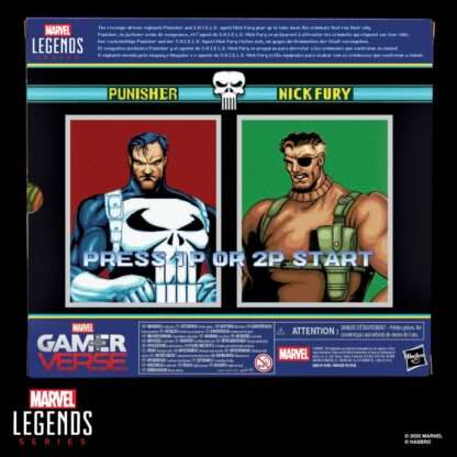 The Punisher Marvel Legends Gamerverse Actionfiguren 2er-Pack Punisher & Nick Fury 15 cm – Bild 11