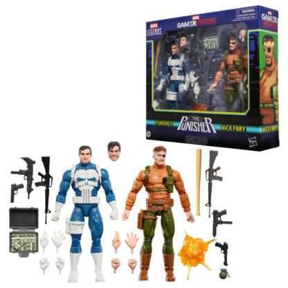 The Punisher Marvel Legends Gamerverse Actionfiguren 2er-Pack Punisher & Nick Fury 15 cm – Bild 13