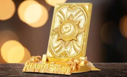 Hearthstone Replika Golden Celebration Card Back 10 cm – Bild 2