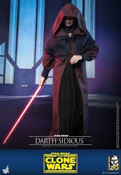 Star Wars: The Clone Wars Actionfigur 1/6 Darth Sidious 29 cm – Bild 6