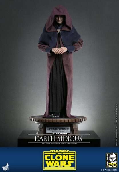 Star Wars: The Clone Wars Actionfigur 1/6 Darth Sidious 29 cm – Bild 8