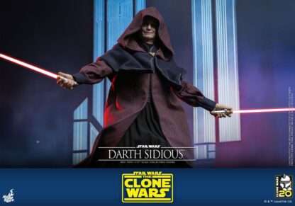 Star Wars: The Clone Wars Actionfigur 1/6 Darth Sidious 29 cm – Bild 17