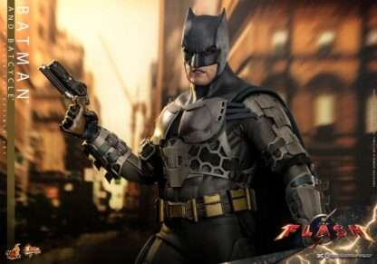 The Flash Movie Masterpiece Actionfigur mit Fahrzeug 1/6 Batman & Batcycle Set 30 cm – Bild 15