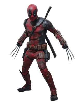 Deadpool & Wolverine Movie Masterpiece Actionfigur 1/6 Deadpool (Battling Version) 31 cm