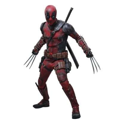 Deadpool & Wolverine Movie Masterpiece Actionfigur 1/6 Deadpool (Battling Version) 31 cm