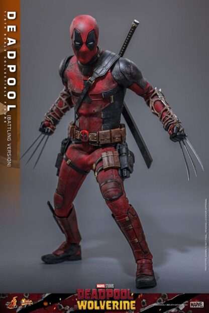Deadpool & Wolverine Movie Masterpiece Actionfigur 1/6 Deadpool (Battling Version) 31 cm – Bild 6