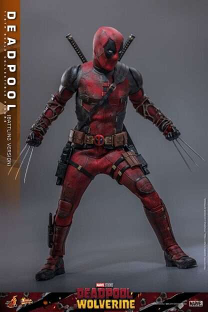 Deadpool & Wolverine Movie Masterpiece Actionfigur 1/6 Deadpool (Battling Version) 31 cm – Bild 7