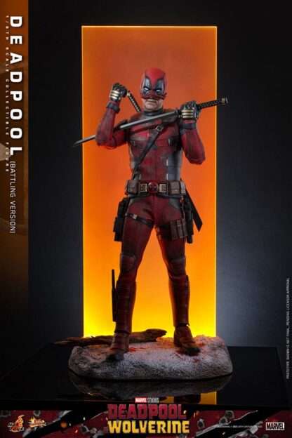 Deadpool & Wolverine Movie Masterpiece Actionfigur 1/6 Deadpool (Battling Version) 31 cm – Bild 8