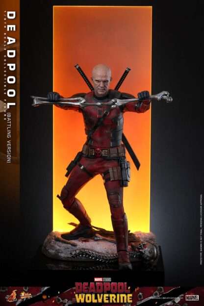 Deadpool & Wolverine Movie Masterpiece Actionfigur 1/6 Deadpool (Battling Version) 31 cm – Bild 11