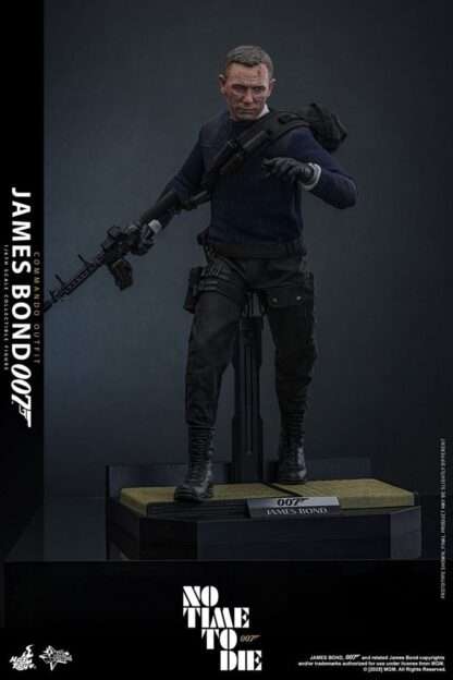 James Bond 007: Keine Zeit zu sterben Movie Masterpiece Actionfigur 1/6 James Bond (Commando Outfit) Hot Toys Exclusive 30 cm – Bild 8