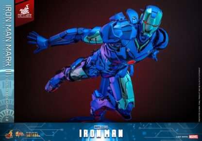Iron Man Movie Masterpiece Diecast Actionfigur 1/6 Iron Man Mark III (Stealth Mode Ver.) 2.0 Hot Toys Exclusive 33 cm – Bild 14