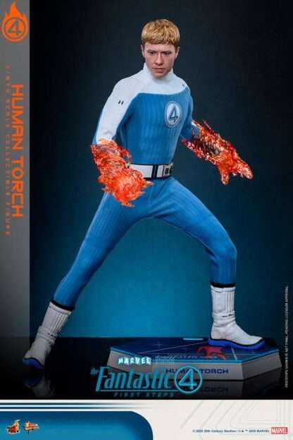 The Fantastic Four: First Steps Movie Masterpiece Actionfigur 1/6 Human Torch 30 cm – Bild 4
