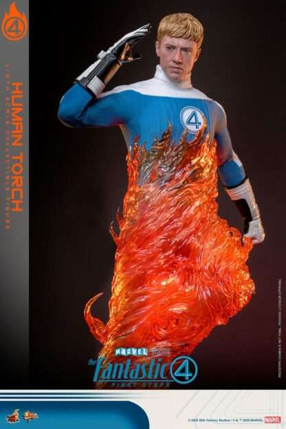 The Fantastic Four: First Steps Movie Masterpiece Actionfigur 1/6 Human Torch 30 cm – Bild 6