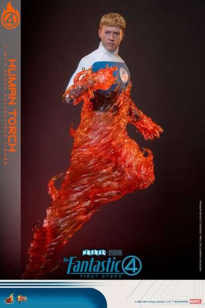 The Fantastic Four: First Steps Movie Masterpiece Actionfigur 1/6 Human Torch 30 cm – Bild 11