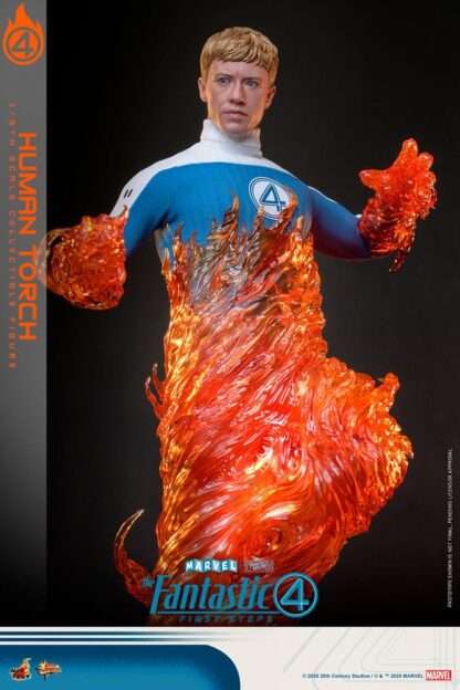 The Fantastic Four: First Steps Movie Masterpiece Actionfigur 1/6 Human Torch 30 cm – Bild 12