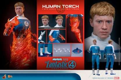 The Fantastic Four: First Steps Movie Masterpiece Actionfigur 1/6 Human Torch 30 cm – Bild 18