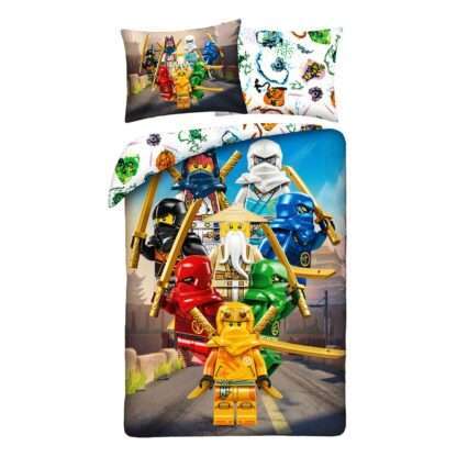 Lego Ninja-Go Bettwäsche 160 x 200 cm / 70 x 80 cm