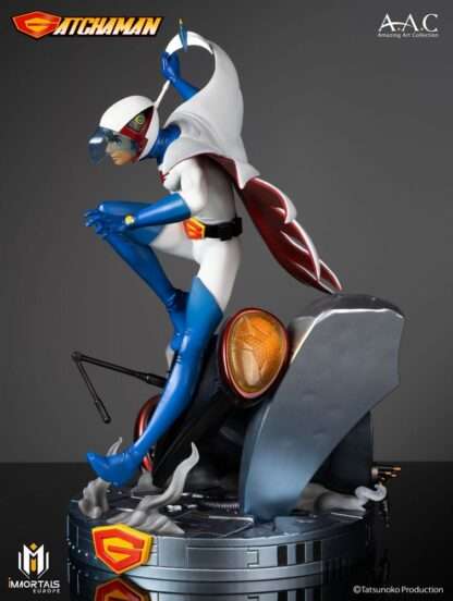 Gatchaman Amazing Art Collection Statue Ken the Eagle, The Leader of the Science Ninja Team 34 cm – Bild 4