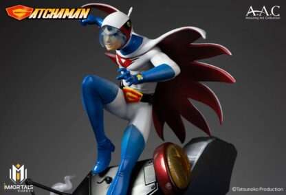 Gatchaman Amazing Art Collection Statue Ken the Eagle, The Leader of the Science Ninja Team 34 cm – Bild 9