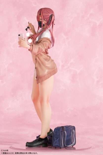 Original Character Statue 1/5 Red-Haired Gyaru-Chan Mask Ver.  Illustration by Nanamakura 29 cm – Bild 14