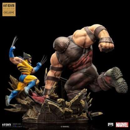 Marvel BDS Art Scale Statue 1/10 Wolverine vs Juggernaut heo EU Exclusive 30 cm - Beschädigte Verpackung – Bild 2